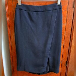 NEW with tags- Talbots classic black knee length pencil skirt.
